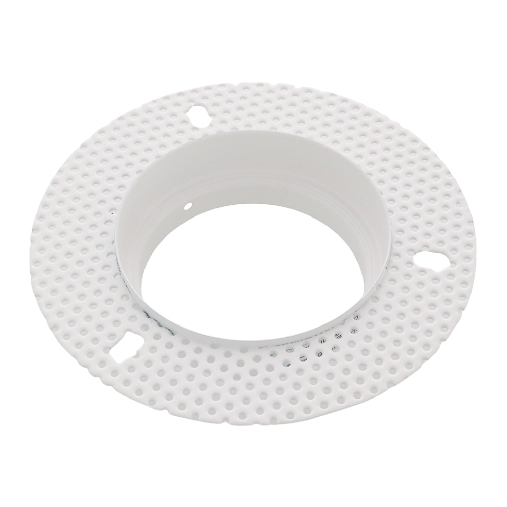 LED trimless stucframe spot armatuur rond WIT kantelbaar