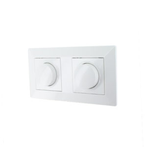 Oslo dubbele LED dimmer combinatie compleet 2