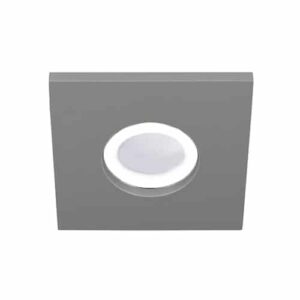 LED lamp armatuur GRIJS vierkant IP65 waterdicht