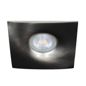 Philips LED spot GU10 3,7Watt vierkant NIKKEL dimbaar