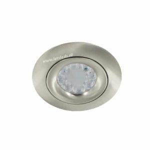 Wifi LED RGBW spot NIKKEL kantelbaar GU10 4Watt rond dimbaar