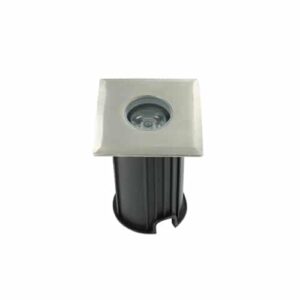 LED mini grondspot 1Watt RVS 304 vierkant IP65 dimbaar01