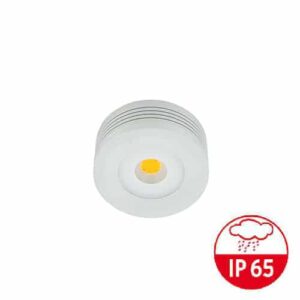 LED mini opbouwspot IP65 5Watt rond dimbaar