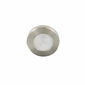 Pluto LED mini opbouwspot 3Watt rond NIKKEL dimbaar