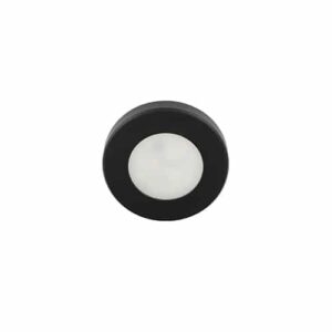 Pluto LED mini opbouwspot 3Watt rond ZWART dimbaar