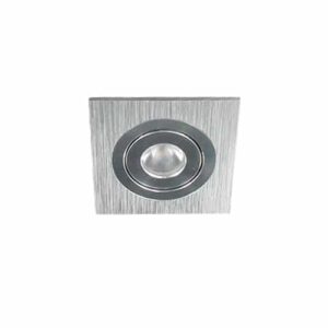 Libra LED mini spot kantelbaar 3Watt vierkant dimbaar