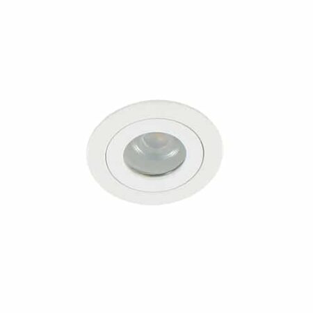 LED mini spot GU10 3,6Watt rond WIT IP65 dimbaar