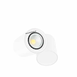 LED opbouwspot Malta 3Watt rond draaibaar WIT dimbaar