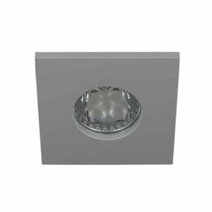 LED spot MR16 4Watt vierkant GRIJS IP65 dimbaar (12 Volt)