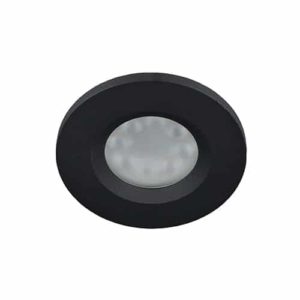 Wifi LED spot zwart RGBW GU10 4Watt rond IP65 dimbaar