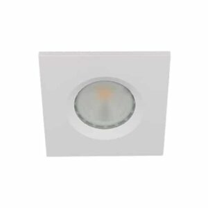 LED spot GU10 COB 6Watt vierkant WIT IP65 dimbaar D2