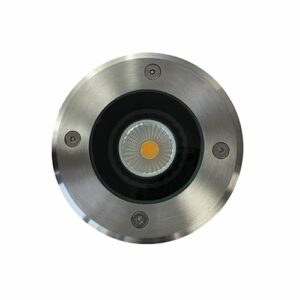 LED grondspot GU10 5Watt COB rond RVS dimbaar IP65