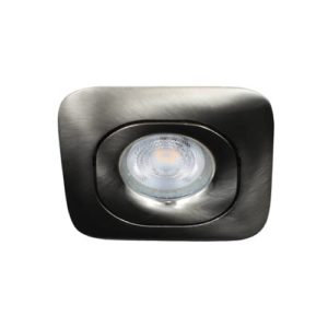 Philips LED spot GU10 3,7Watt vierkant NIKKEL dimbaar