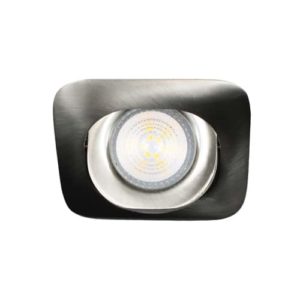 Philips LED spot GU10 4,9Watt vierkant NIKKEL dimbaar