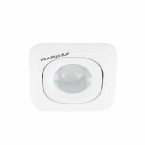 Wifi LED RGBW spot WIT kantelbaar GU10 5Watt vierkant dimbaar