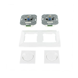 Oslo dubbele LED dimmer combinatie compleet 3