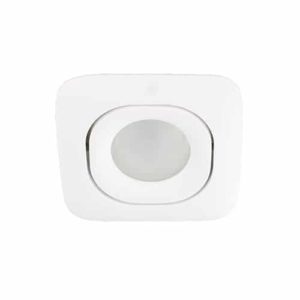 Wifi LED RGBW-CCT spot WIT kantelbaar GU10 5,5Watt vierkant dimbaar