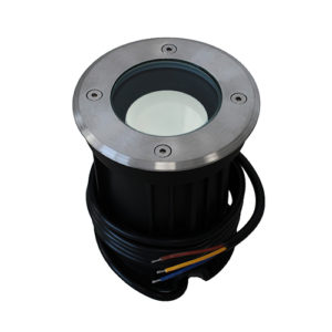 Wifi LED grondspot GU10 5,5Watt RGBW rond RVS dimbaar IP65