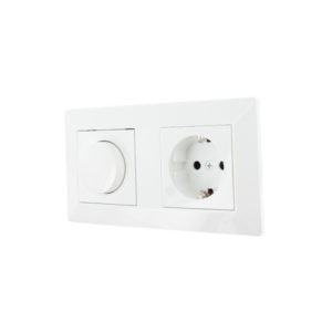 Oslo LED dimmer en stopcontact combinatie compleet