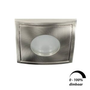 LED spot Calisto GU10 6Watt vierkant IP65 dimbaar