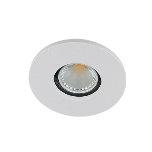 LED spot GU10 COB 5Watt rond WIT IP65 dimbaar