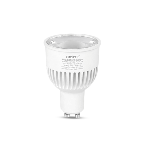 Smart LED lamp RGBW GU10 6Watt dimbaar 1