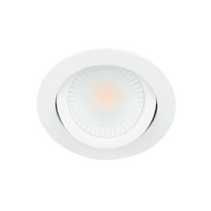 LED spot kantelbaar 5Watt rond WIT IP65 dimbaar D2-2