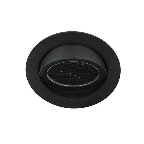 LED spot kantelbaar 5Watt rond ZWART dimbaar D5-3