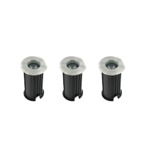 Set 3x LED mini grondspot 1Watt RVS 304 rond IP65 dimbaar01