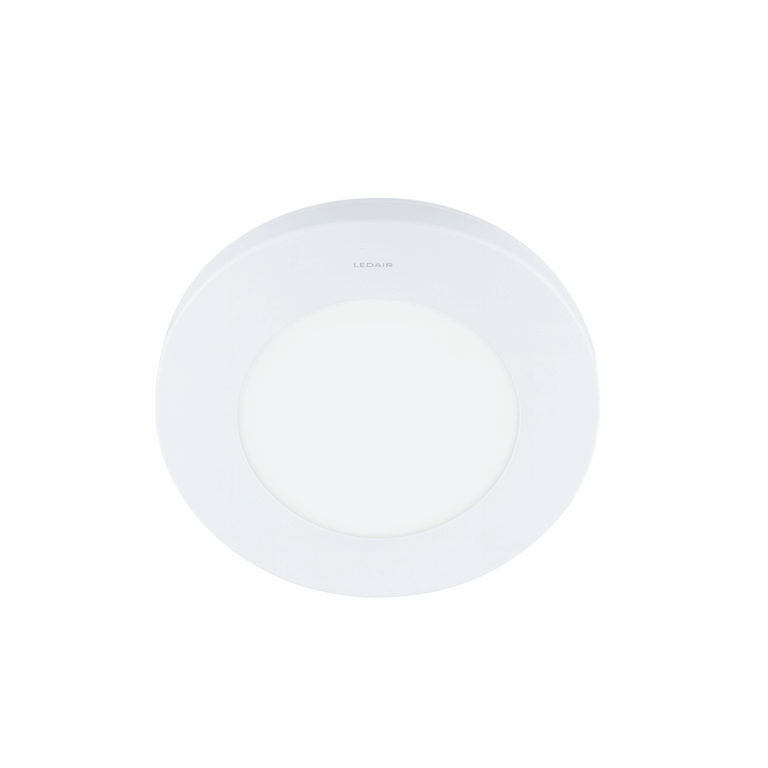 LED inbouwspot met ingebouwde bewegingssensor WIT 9Watt rond microwave sensor