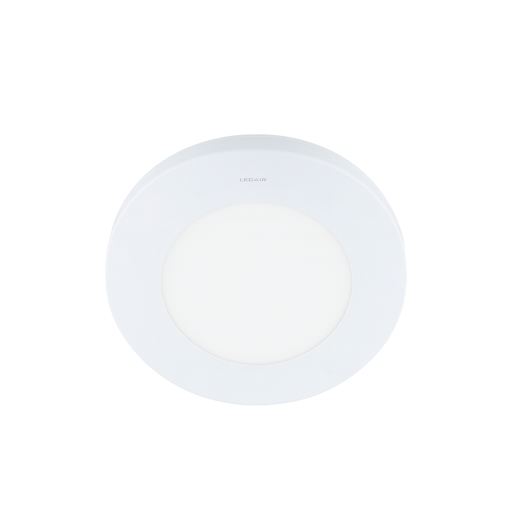 LED inbouwspot met ingebouwde bewegingssensor WIT 3Watt rond microwave sensor