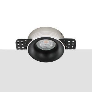 Philips LED trimless spot GU10 4.9Watt rond ZWART dimbaar