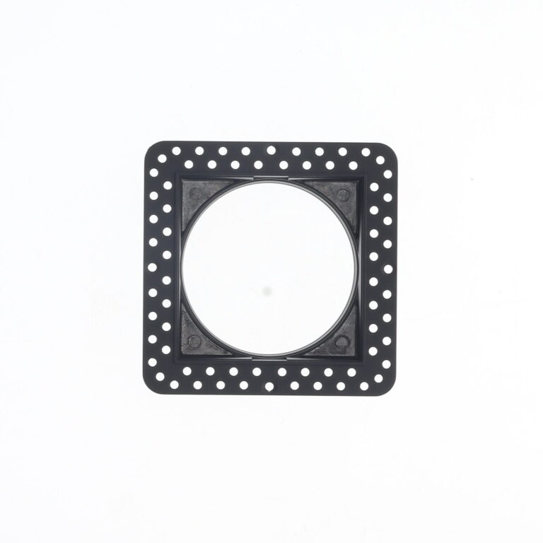 Opvulring trimless LED armatuur vierkant zwart