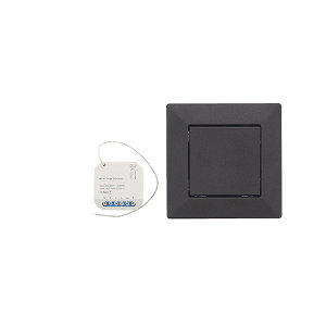 Wifi draadloos, micro dimmer module 150W puls ZWART