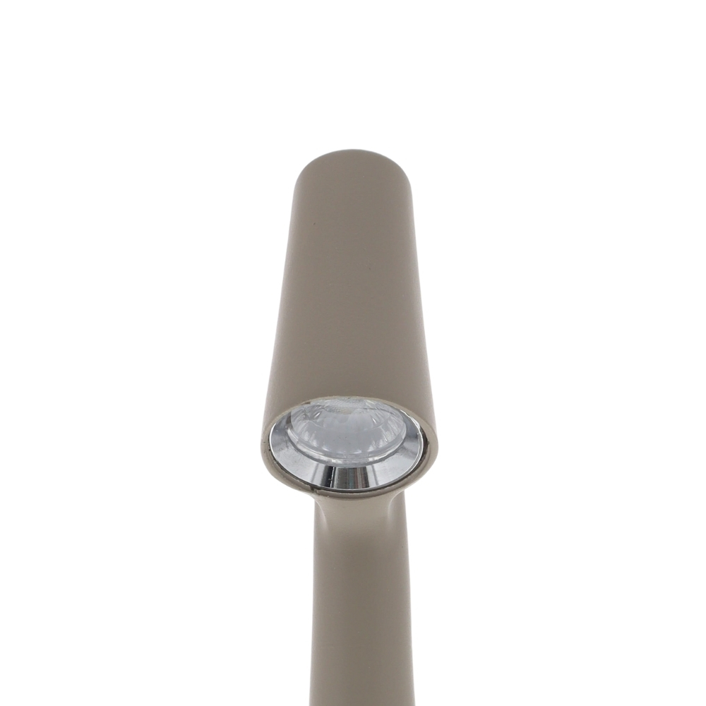 Nordic LED Tafellamp – Taupe – 45 cm – Dimbaar