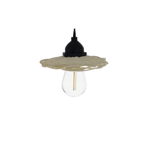 10m Arena LED Prikkabel - met Rotan kapjes - IP65 Lichtsnoer Buiten - koppelbaar - Lampjes Slinger - inclusief 10x E27 lampen - Eco - Incl. Stekker