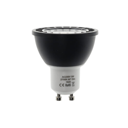 LED lamp GU10 COB 3Watt dimbaar