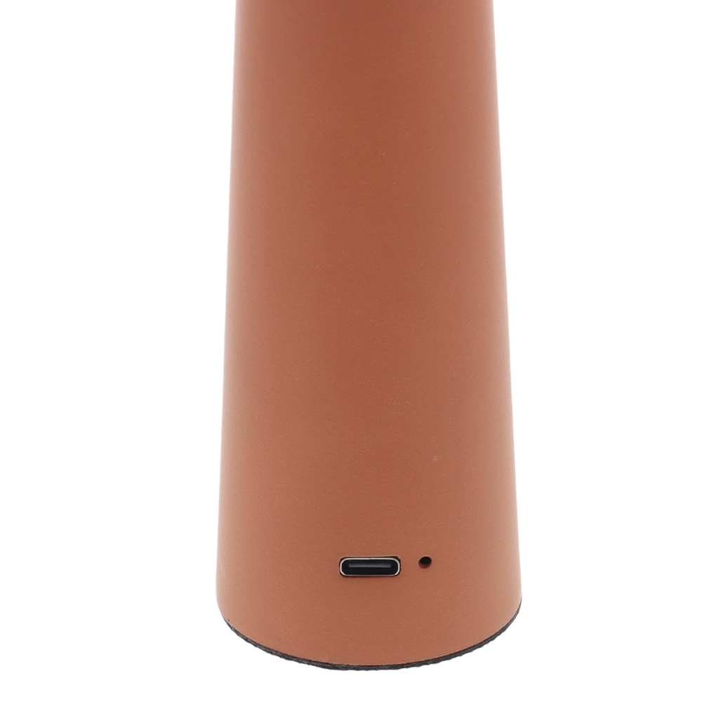 Nordic LED Tafellamp Set – Terracotta – 34 + 45 cm – Dimbaar