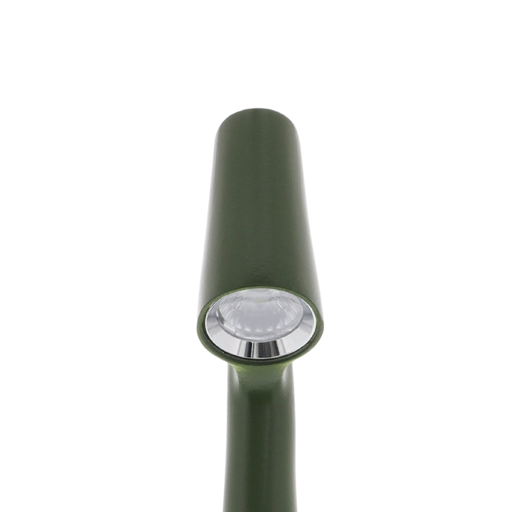 Nordic LED Tafellamp – Mosgroen – 34 cm - Dimbaar