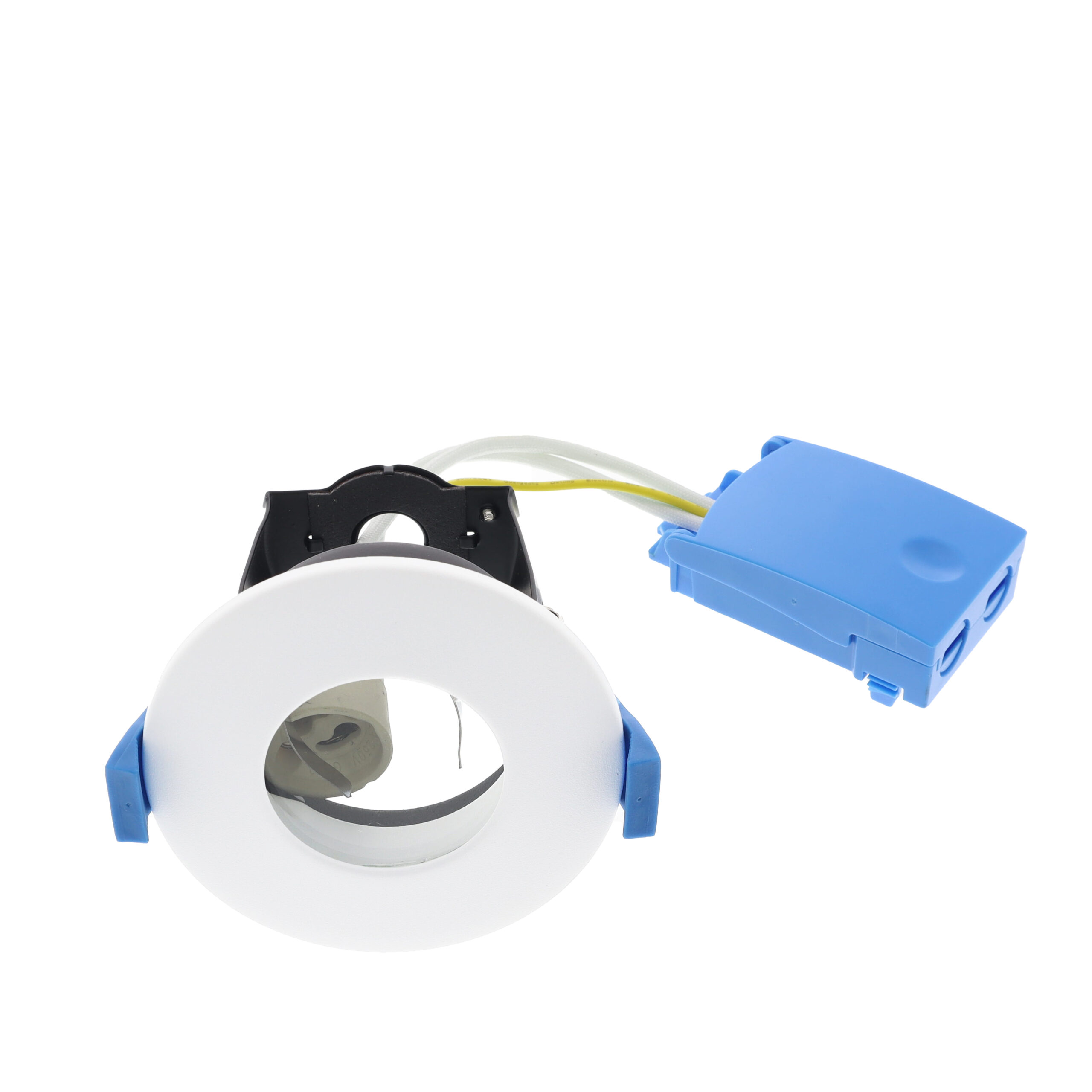 Fire rated inbouwspot armatuur GU10 rond WIT IP65 - brandvertragend