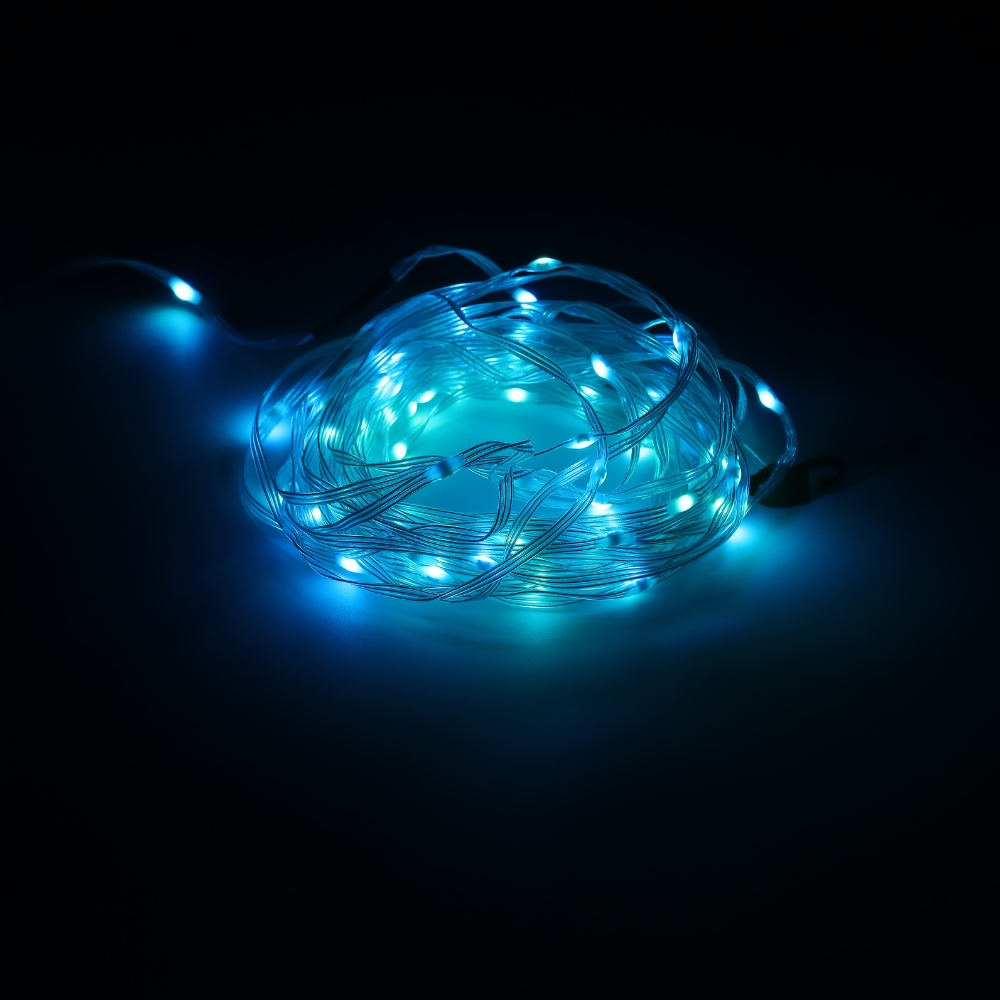 Camping Decoratieve Lichtsnoer | RGB | warm wit | 10 meter | 5W | 2200mAh
