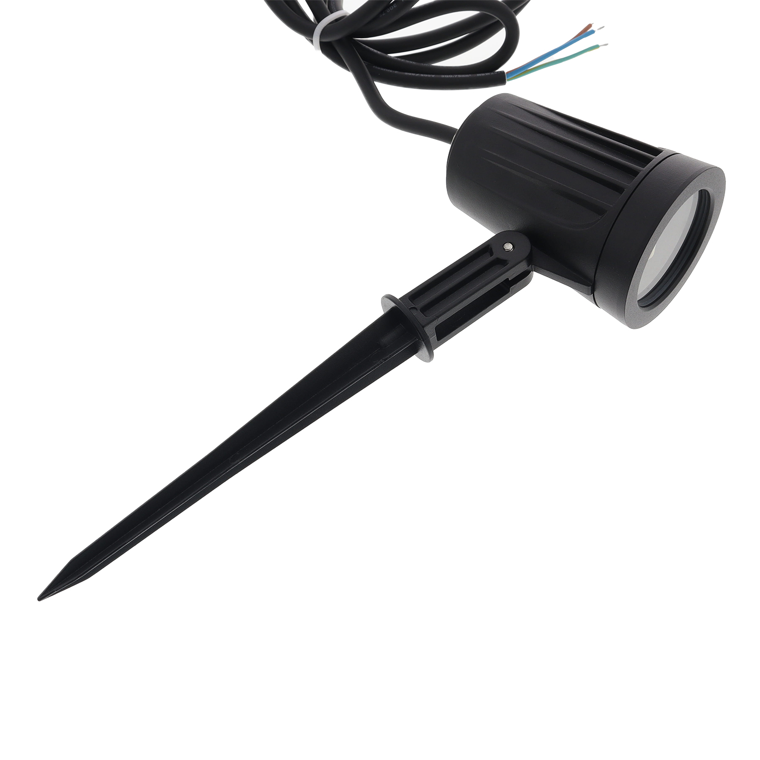 LED tuinspot prikspot armatuur GU10 ZWART 230V IP65 waterdicht