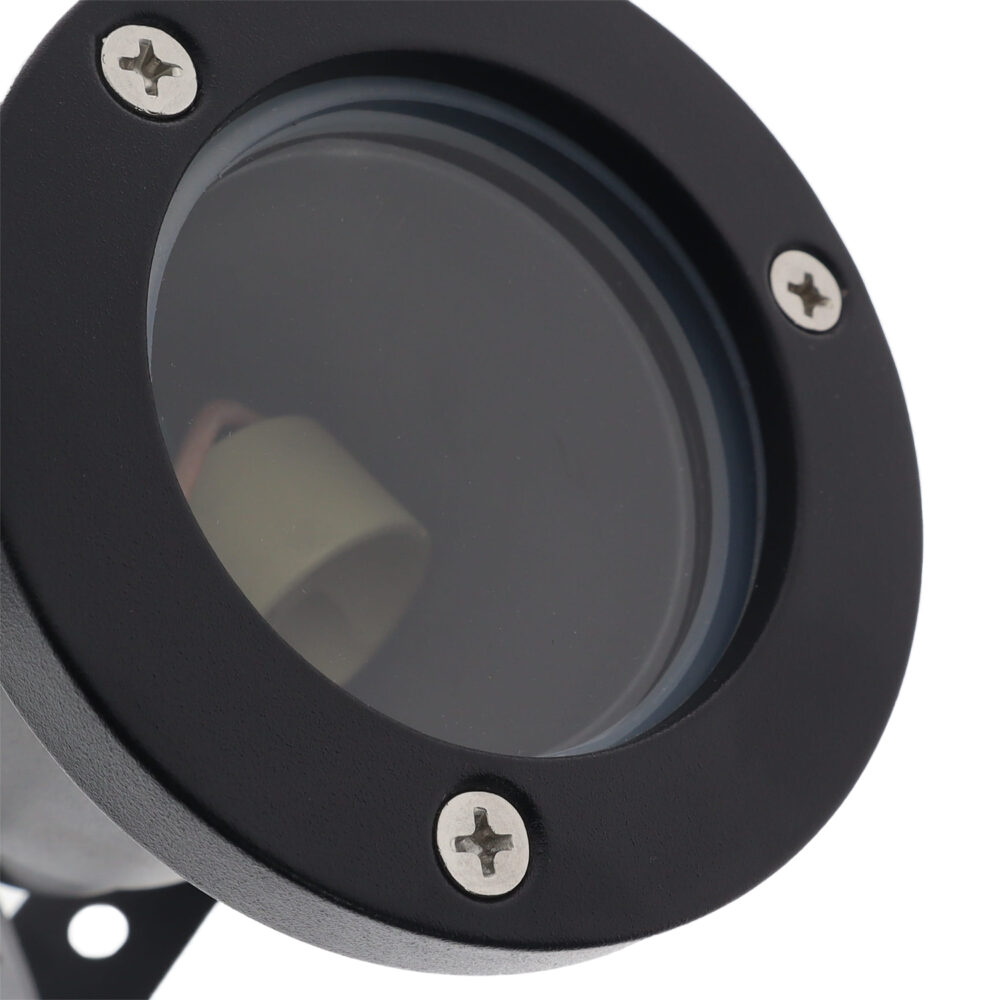 Mini LED tuinspot prikspot armatuur GU10 ZWART 230V IP65 waterdicht