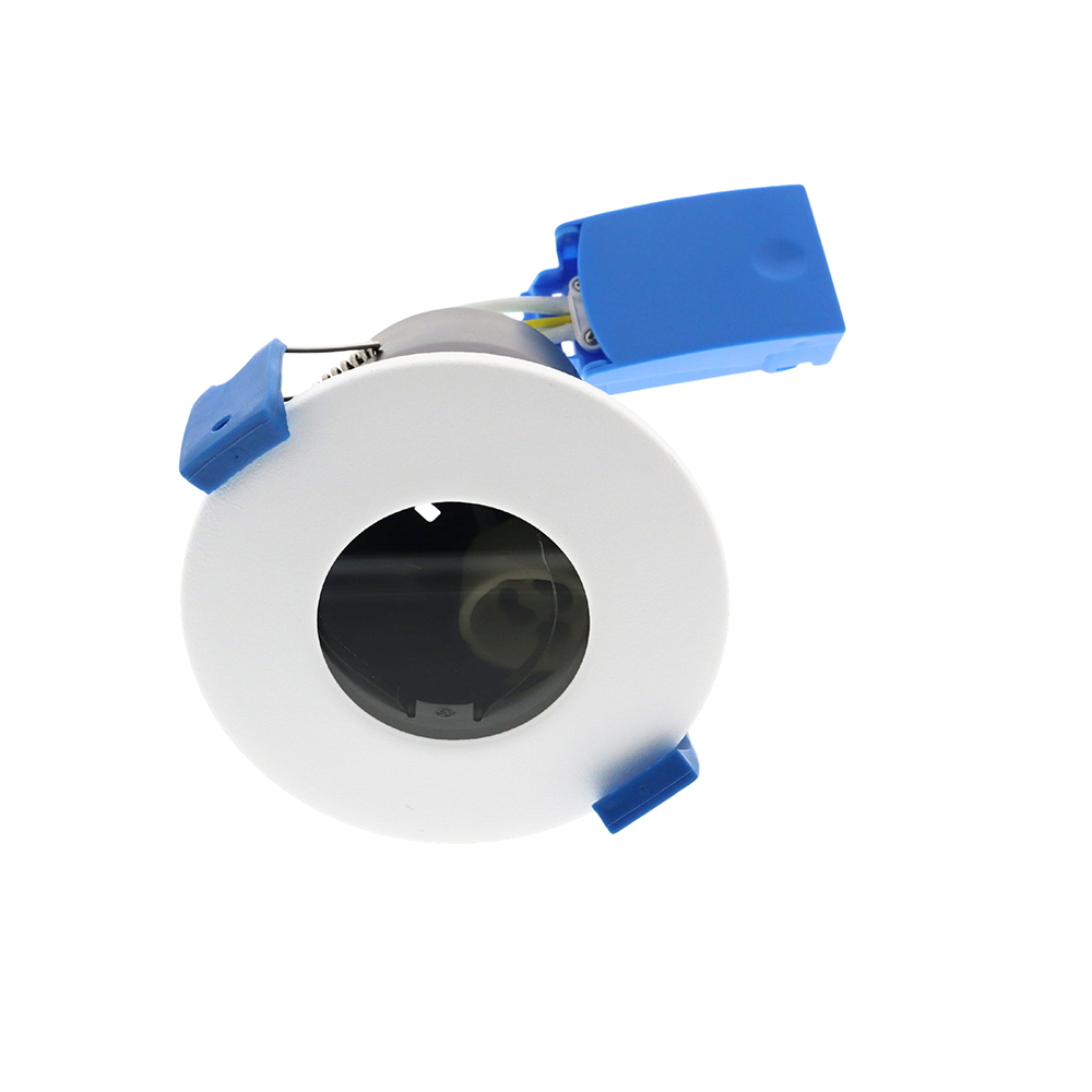 Fire rated inbouwspot armatuur GU10 rond WIT IP65 - brandvertragend