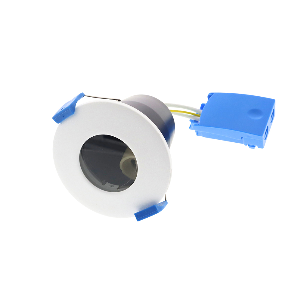 Fire rated inbouwspot armatuur GU10 rond WIT IP65 - brandvertragend