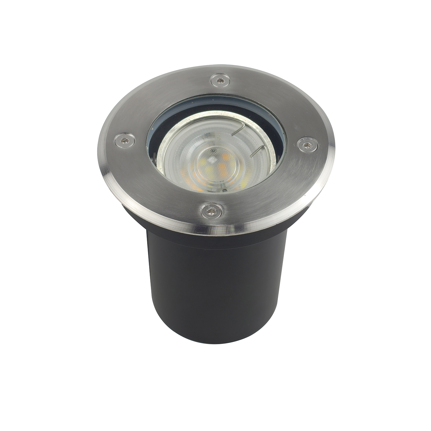 LED grondspot GU10 Ø11cm – kantelbaar - RVS armatuur – 230V – IP67 waterdicht rond
