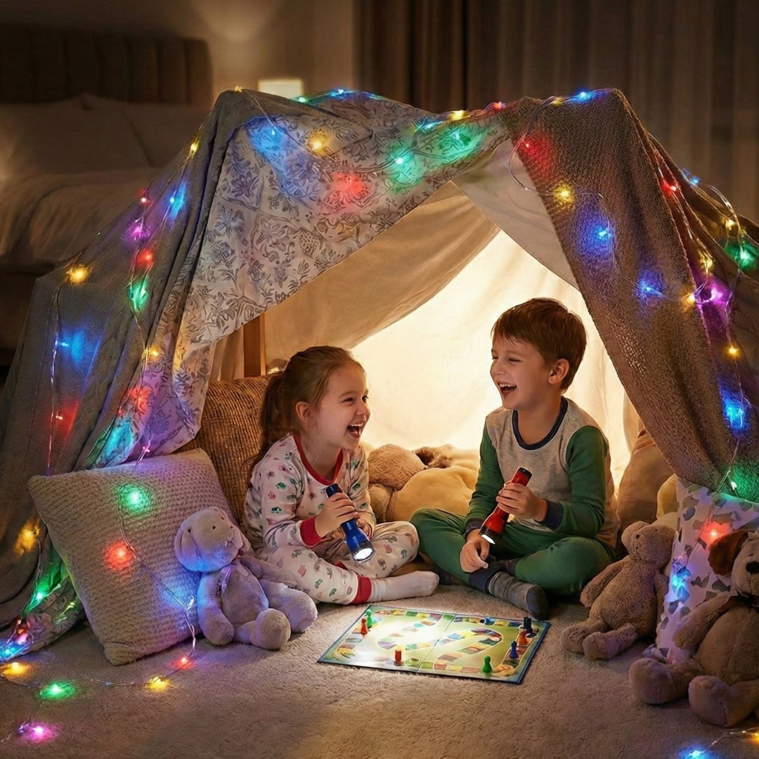 Camping Decoratieve Lichtsnoer | RGB | warm wit | 10 meter | 5W | 2200mAh