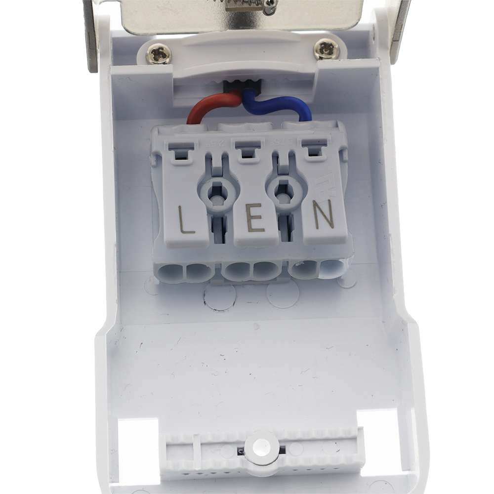 LED fire rated inbouwspot 5W rond WIT IP65 dimbaar – CCT switch – 2700K – 3000K – 4000K – interne driver – brandvertragend