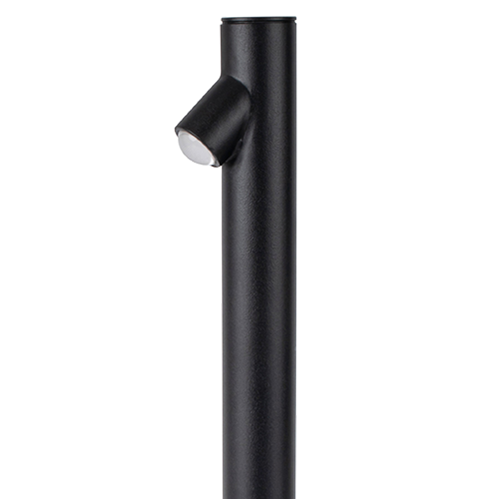 Ronde staande LED tuinlamp Silas met 1 lichtpunt 30 cm | warm wit | IP65 buitenlamp pad‑ &amp; terraslicht