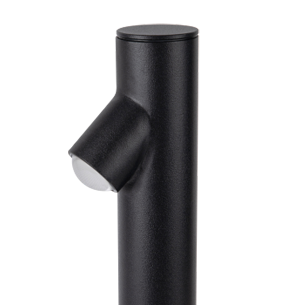 Ronde staande LED tuinlamp Silas met 1 lichtpunt 30 cm | warm wit | IP65 buitenlamp pad‑ &amp; terraslicht